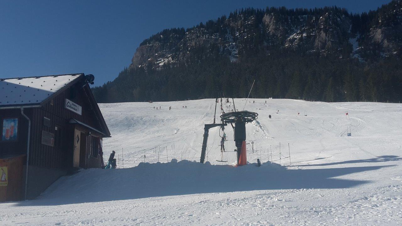 Tauplitz - sjezdovka Grafenwiesenlift - lehká