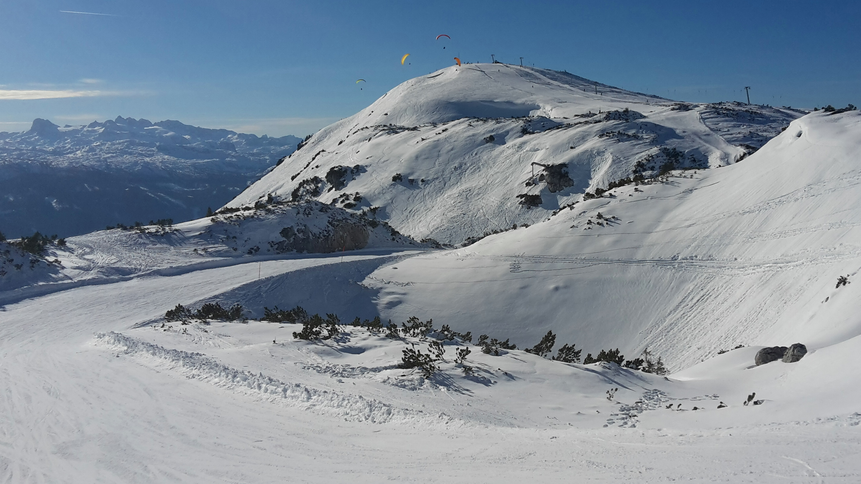 Tauplitzalm - pohled na vrchol